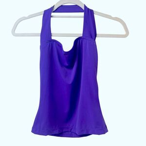 Balera Dancewear Halter Tank Top Purple Child L